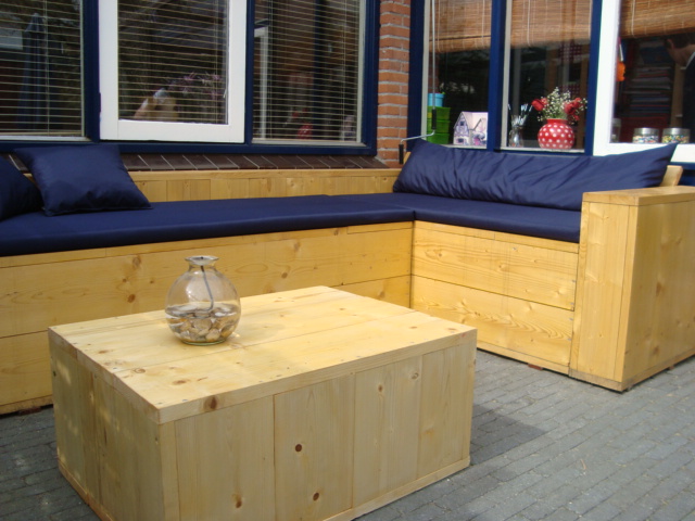 Steigerhouten meubelen